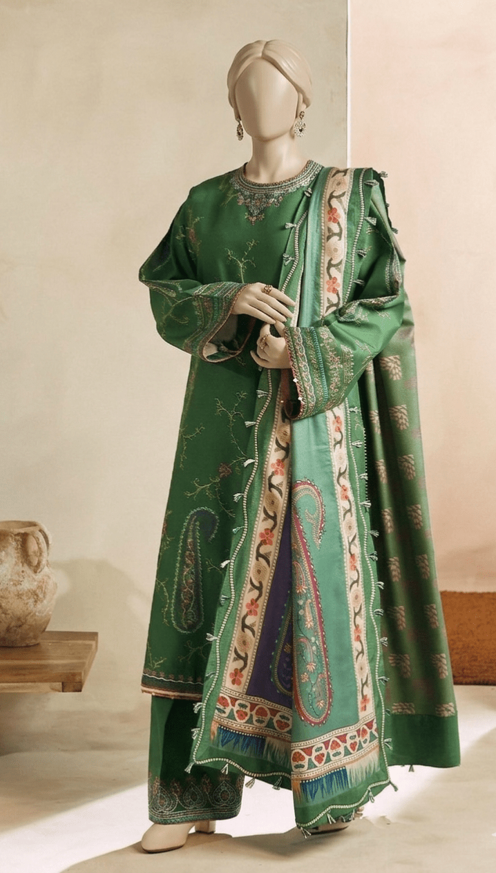 MahZan D67 Unstitched - MahZan Official